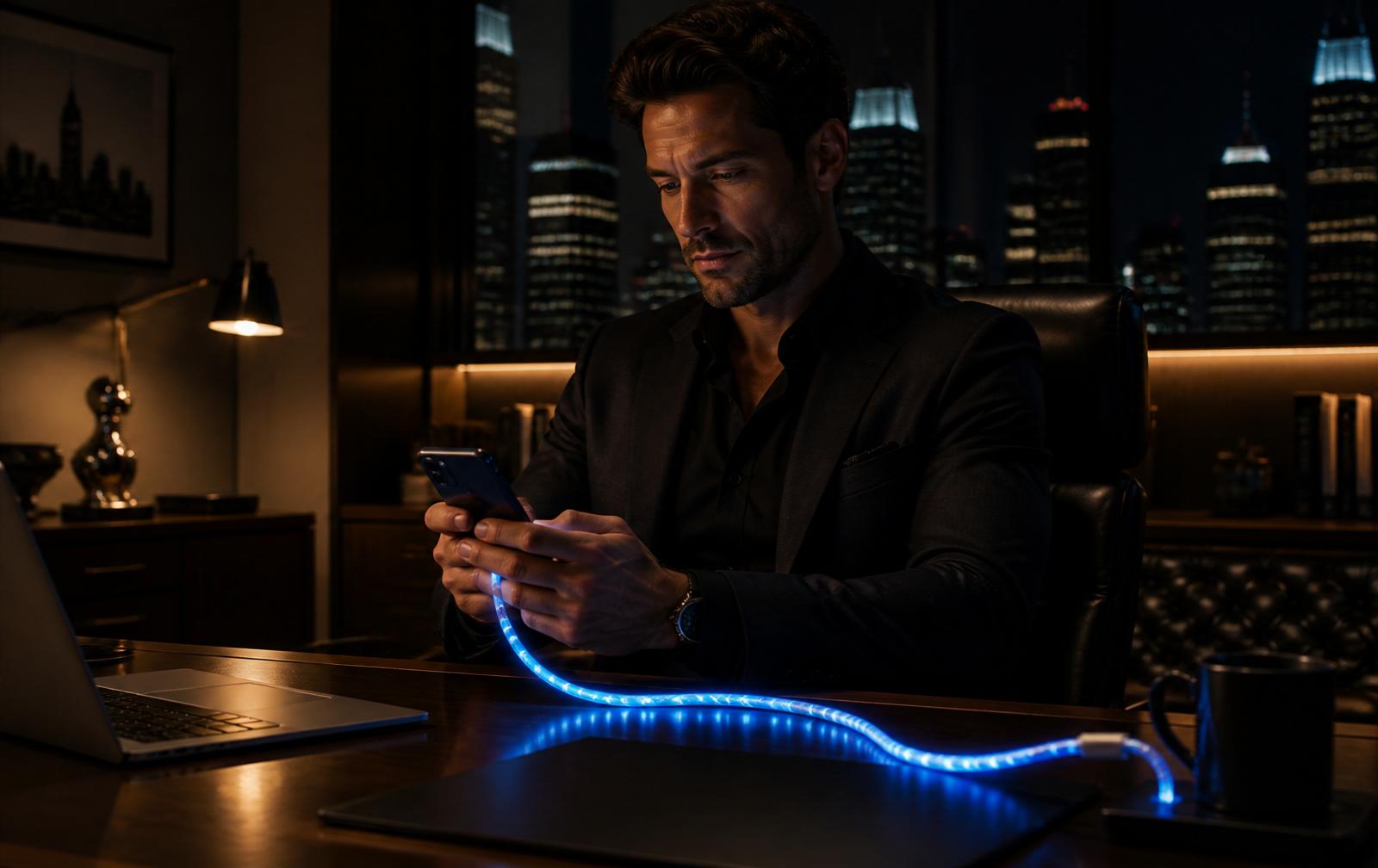 LEDO Flow cable used at an executive night office